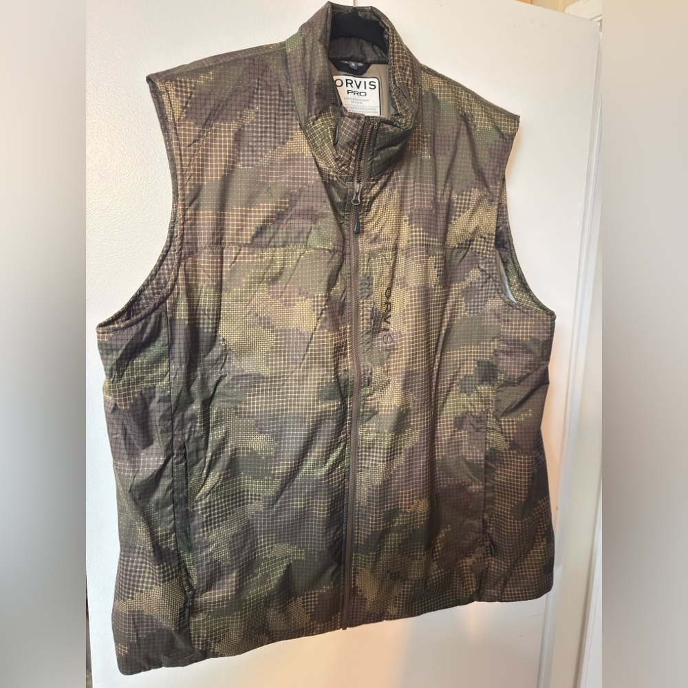 Orvis pro men’s camo vest XL